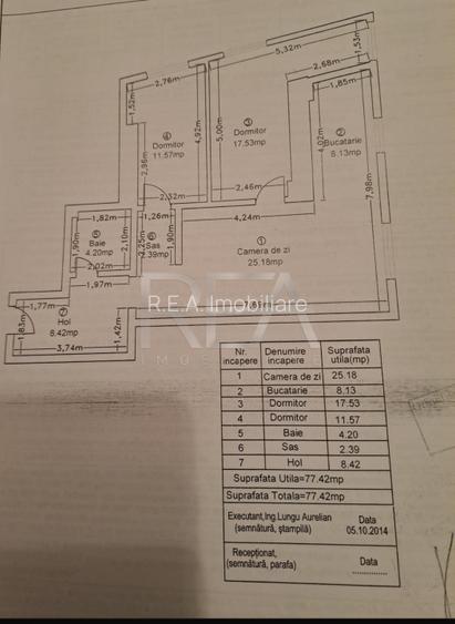 3 camere- Semidecomandat-Parcul Sebastian - 12