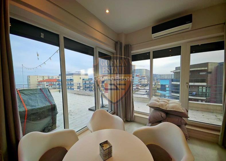2 Camere Terasă Generoasa 58mp Mamaia Nord Vedere Directă la Mare 96m total et 3 - 4