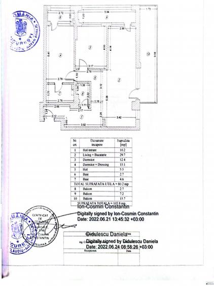 Apartament 3 camere ansamblul Via Pipera - 14