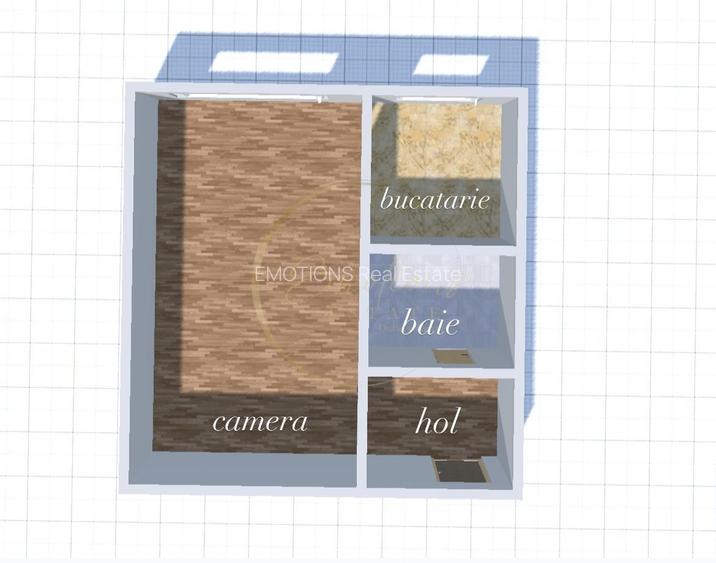 NOU | Garsoniera 22 mp - Buziasului, Timisoara - 2