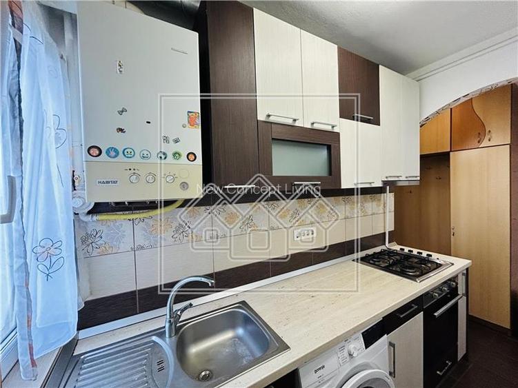 Apartament de vanzare in Sibiu - 2 camere - mobilat si utilat - 12