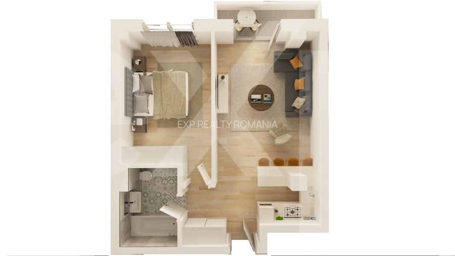 Apartament 2 camere Trivale | Bloc Nou Finalizat - 2