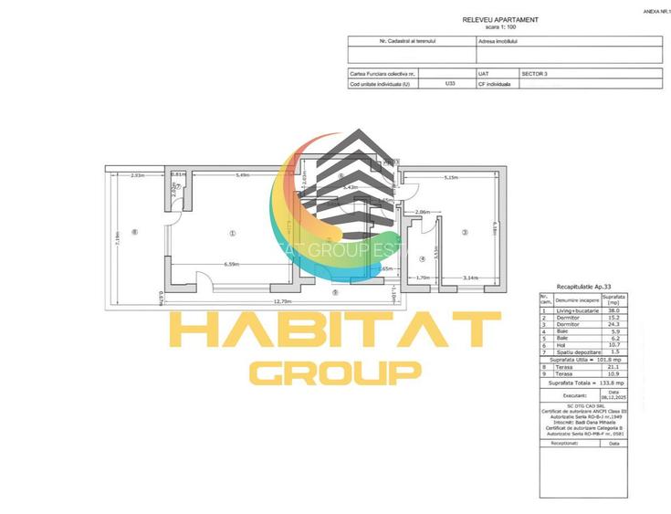 Pallady - Penthouse exclusivist cu terasă, finisaje top - 23