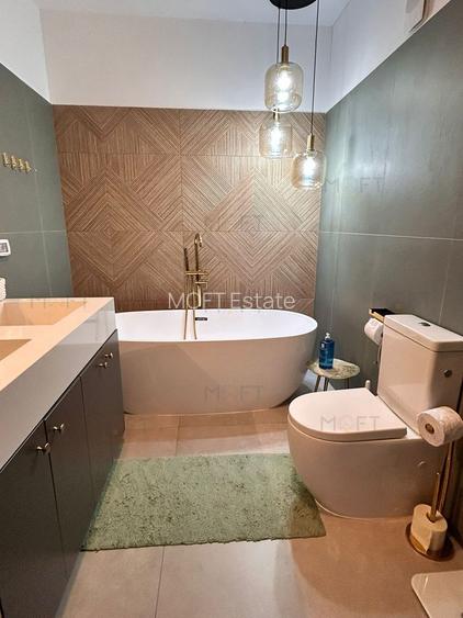 Apartament 4 Cam Herastrau+ gradina + 2 locuri parcare +boxa. Mobilat Lux - 16