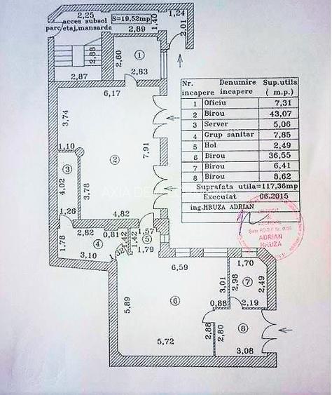 Spatiu birou - Parter in vila - Dacia - 6