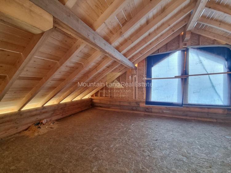 Cabana din bușteni la rosu pe teren 722 mp, Bod COMISION 0 - 13