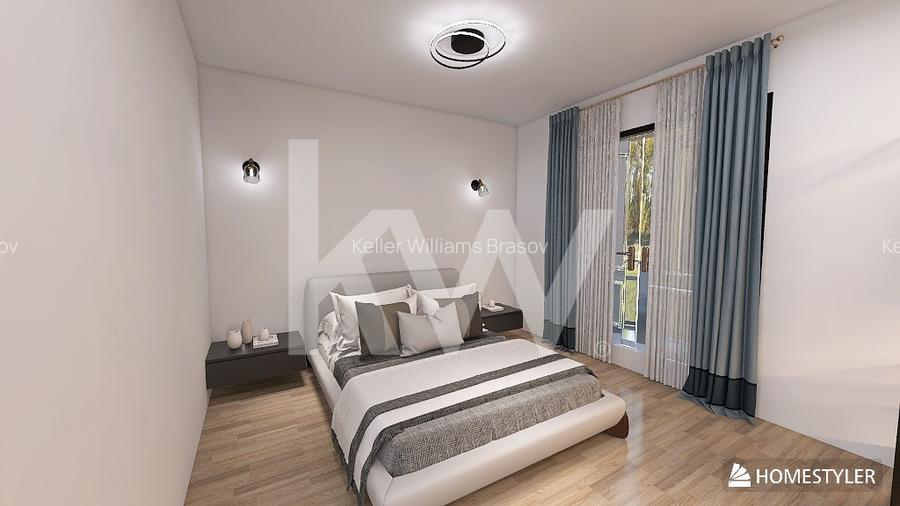 Casa individuala cu vedere spre munte in localitatea Cristian - 15