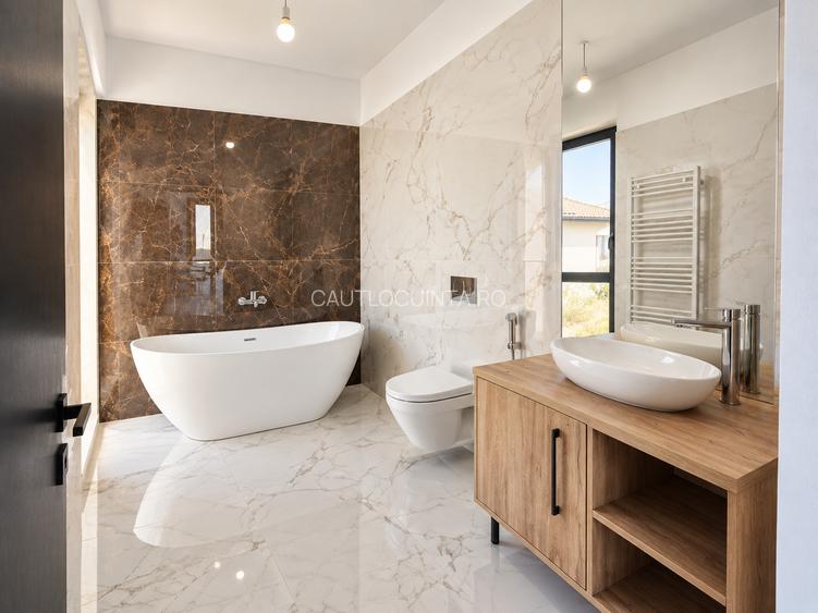 Vila P+1 | Tunari | 142 mp utili | Teren 423 mp | 4 camere | Terase - 9
