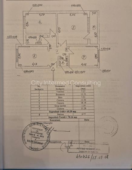 Apartament 3 camere – vis-a-vis de Școala 97, la 5 minute de metrou Timpuri Noi - 16