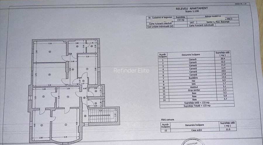 Vanzare cladire interbelica zona Victoriei - Moxa - 7