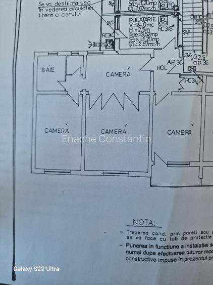 Proprietar, vand apartament 4 camere, nemobilat - 15