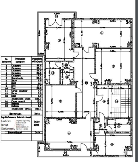 Iancului metrou, cladire 2014 ,3 etaje,  parcare subterana proprie,balcon . - 7