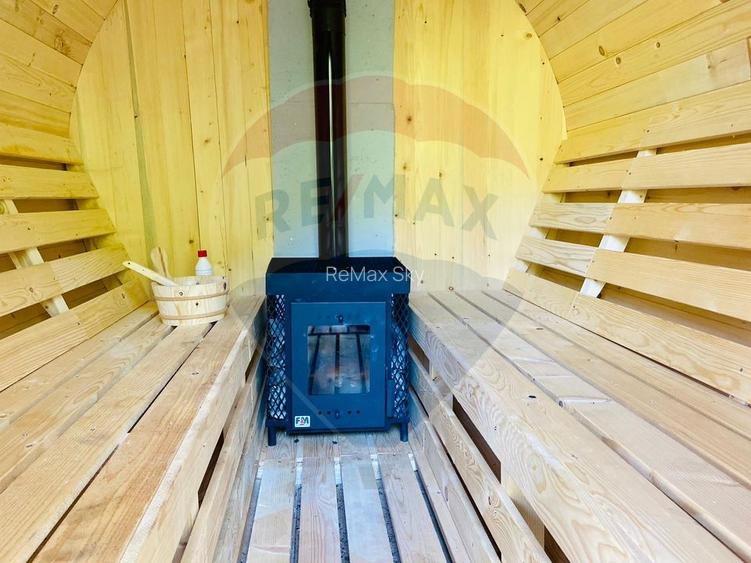 Casă de vacanță deosebită cu ciubăr si saună - natura si relaxare - 26