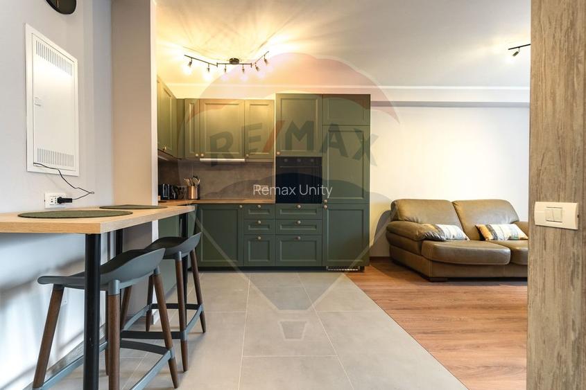 Studio de închiriat | 41,5 mp utili | Mobilat lux - 8