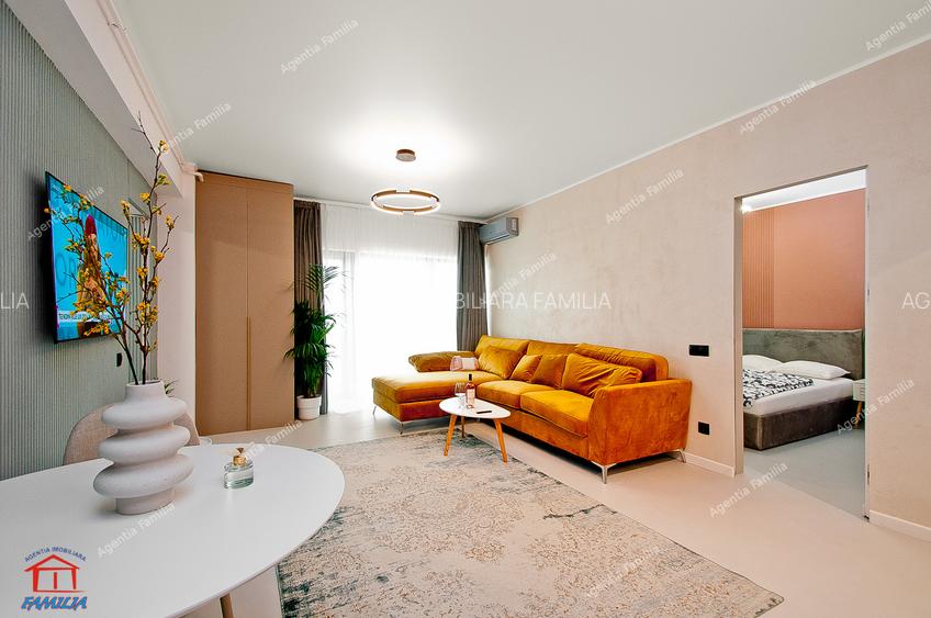 3-room River view apartment for rent Galati, Faleza, Riviera building - 11