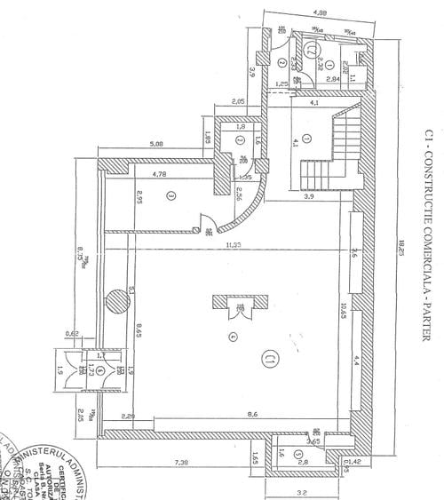 Spatiu comercial de inchiriat Piata Victoriei 3, Bloc Unirea - 8