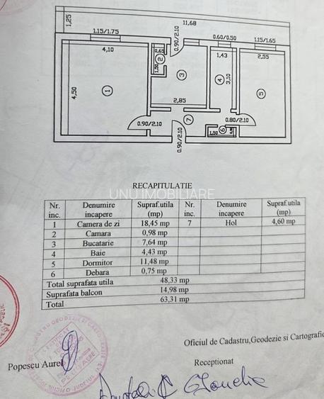 2 camere Decomandat- Gara- Blueaqua- 63 mp - 128000 euro - 5
