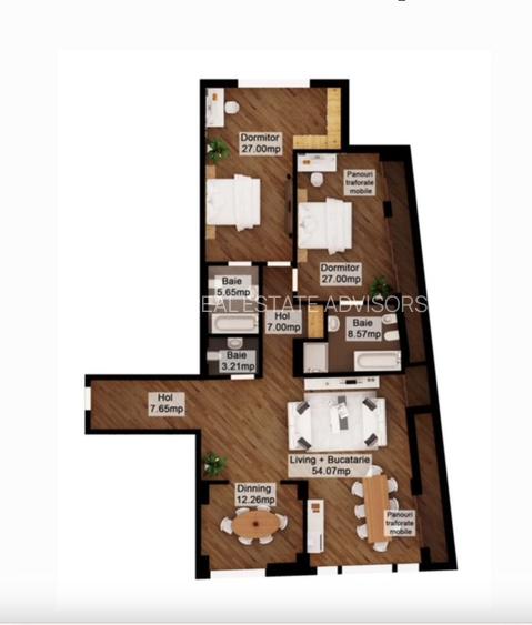 VANZARE | 3 CAMERE | BELLER | DOROBANTI - 1