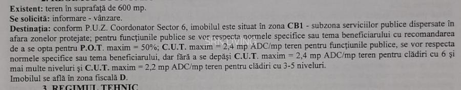 De vanzare- teren 600mp - Giulesti - 7