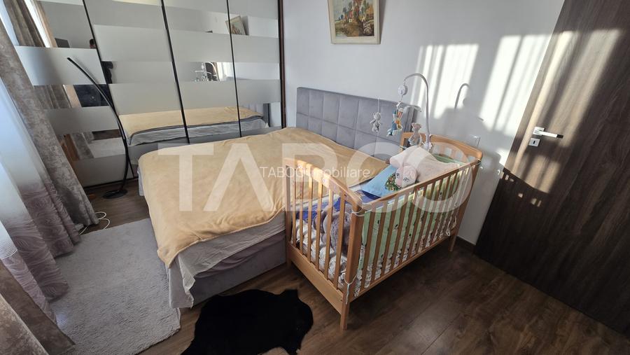 Apartament de vanzare 3 camere 93mp 2 bai balcoane zona Rahovei Sibiu - 9