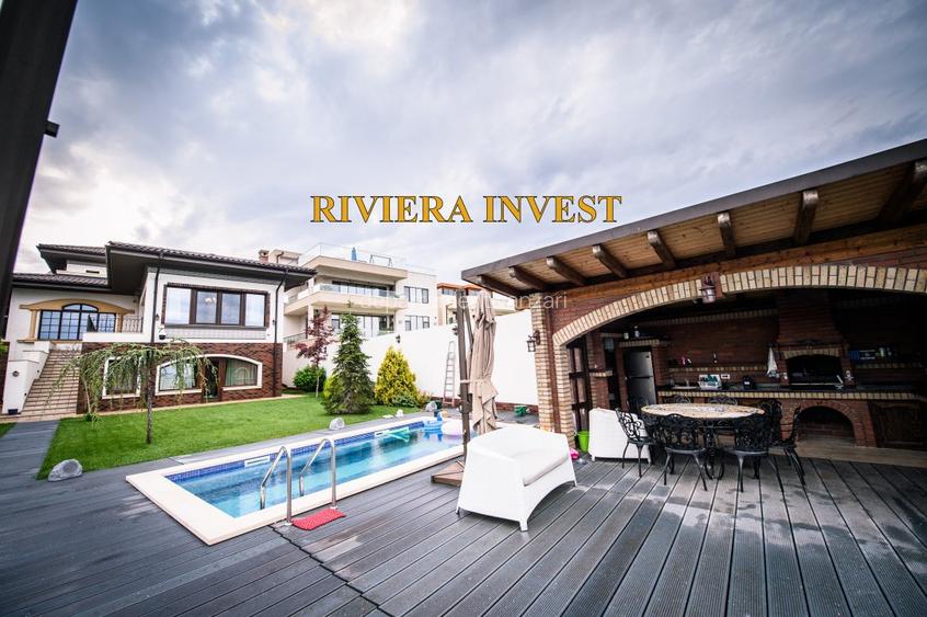 Ovidiu Sud-Vila de lux cu piscină și ponton situate pe malul lacului Siutghiol - 19