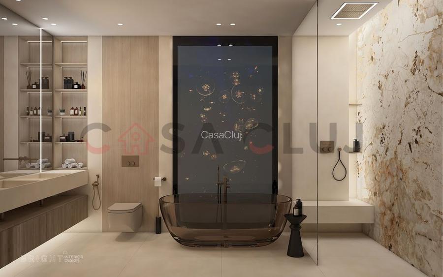 3 Camere, 100 mp utili +Piscina+Jacuzzi+terasa 90 mp, 100mp. gradina, Europa!! - 8