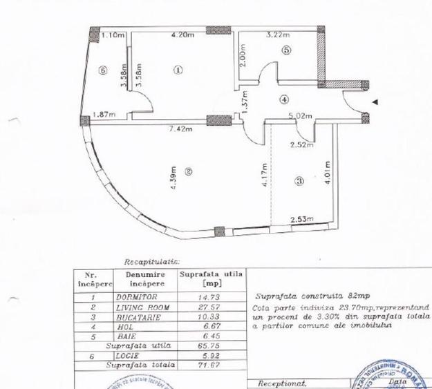 APARTAMENT 3 CAMERE ‖ CENTRALĂ PROPRIE ‖ LIFT ‖ VEDERE LIBERĂ ‖ ZONĂ CENTRALĂ - 1