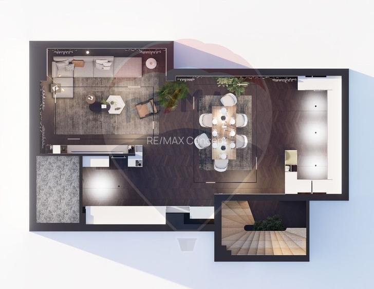 Apartament semifinisat, de Lux, zona semicentrală, 248mp SC, 154mp SU - 10