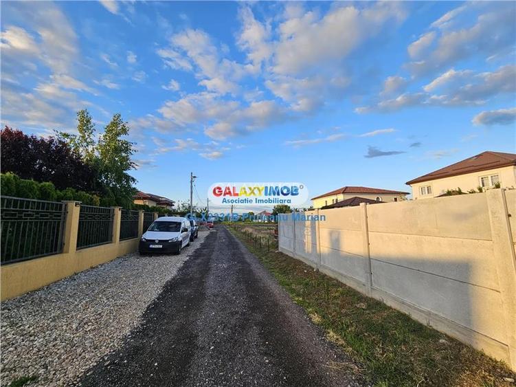 Teren intravilan 680 m situat in comuna Cornetu pe Strada Aeroportului - 13