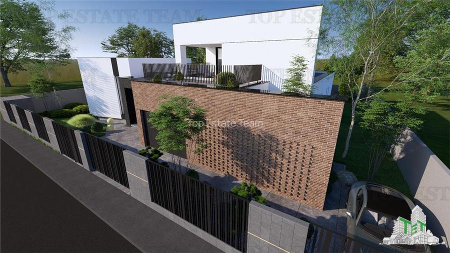 Vila lux teren 700mp cu piscina si garaj langa Soseaua de Centura - 12