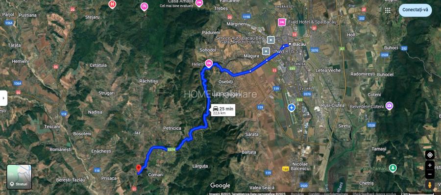 Teren 1 ha, deschidere spre padure, Sanduleni - 2