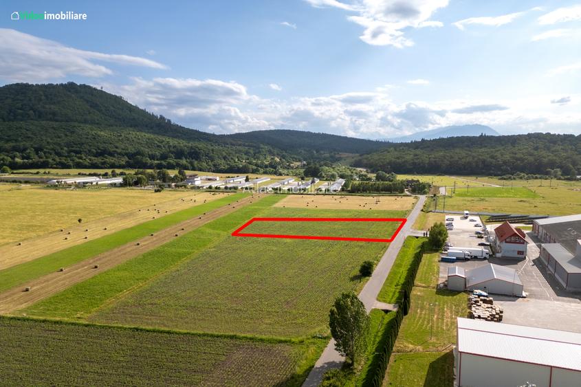 Teren industrial Brașov, ieșire spre Cristian, 55 metri front stradal - 7