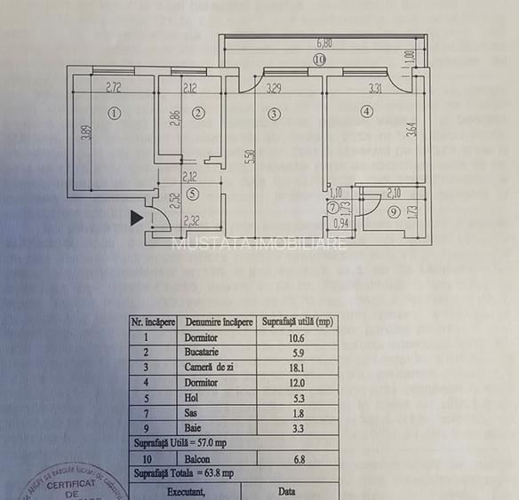 Apartament 3 camere zona Independentei, Renovat  in proportie de 90% - 8