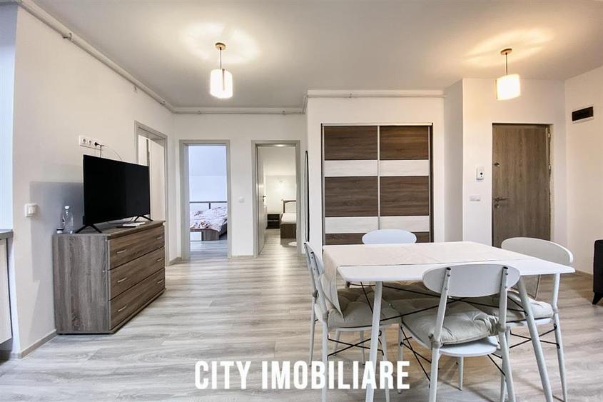 Apartament 3 camere, 2 dormitoare, bloc nou, parcare,  str. Colinei