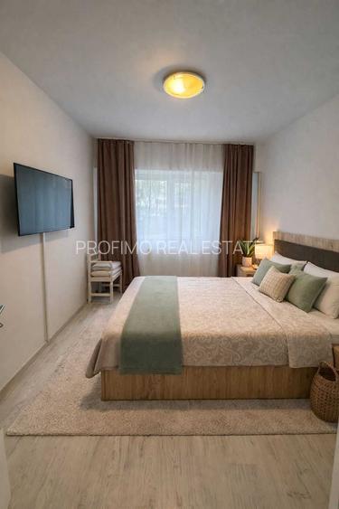 Dacia, apartament decomandat 3 camere, renovat, mobilat , utilat modern, parter - 8