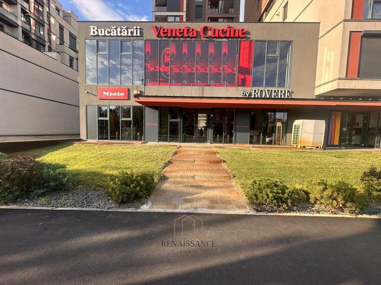 Rebreanu Spatiu Comercial Lux | S+P+1E 876mp | 9 Parcari Subterane