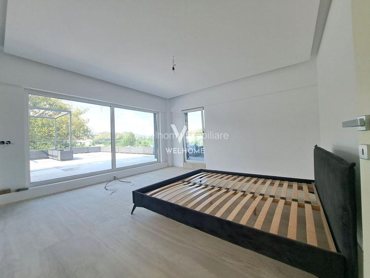 Casa cu piscina interioara si priveliste catre Cetatea Cisnadioarei - 22