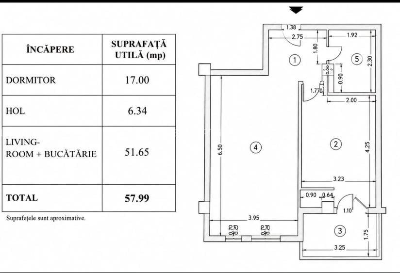 Apartament 2 camere Fundeni Str. Doina - 9