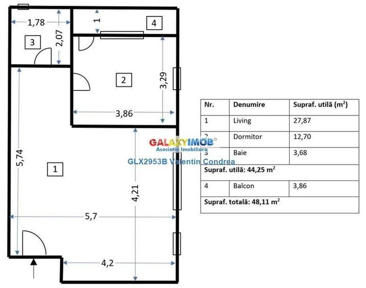 Apartament 2 Camere Toporasi - 10