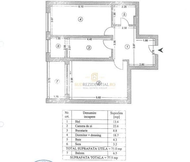 Apartament cu 2 camere de vanzare, zona Parc Tineretului, Sector 4 - 1