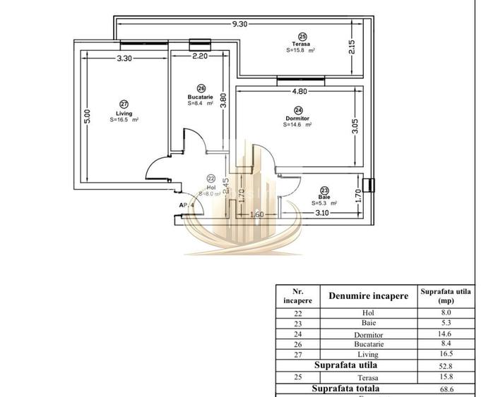 ✨🏡 Apartament 2 camere premium cu terasa generoasa-Giroc - 8