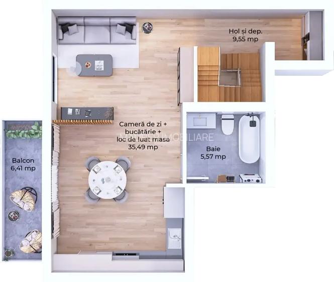 Apartament 2 camere - 2