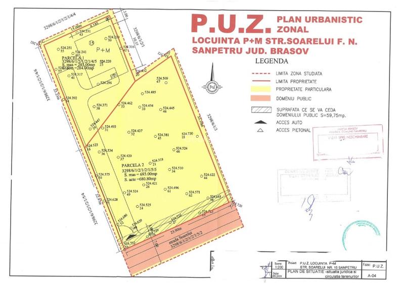 Teren Intravilan 978 mp, 15 min. de Centrul Civic Brasov - Investitie / Locuinta - 2