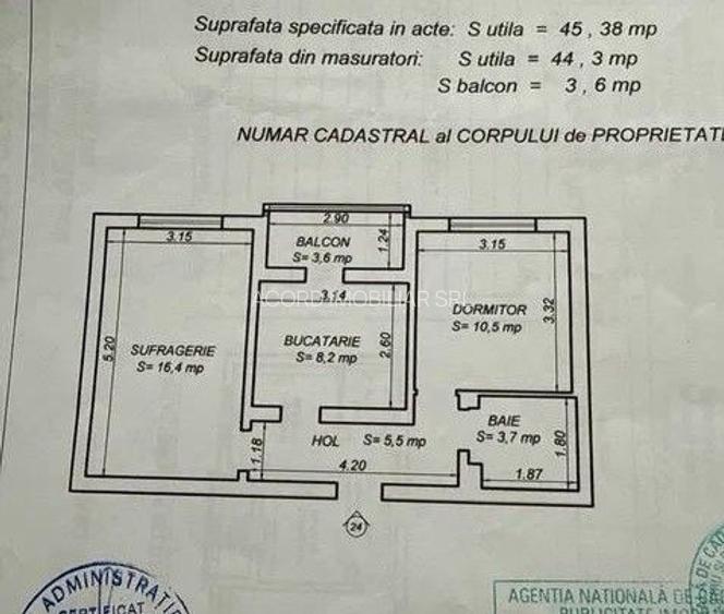 Aurel vlaicu-apartament 2 camere decomandat cu gaze - 16