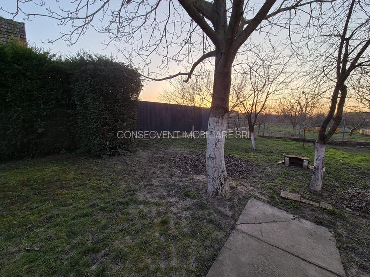 Casă la sol utilata, Micălaca, teren 765 mp, front 27 m, 0% comision - 19