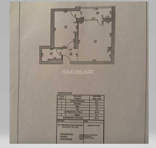 Cortina North - Porsche Pipera 2 camere complet mobilat lux - 15