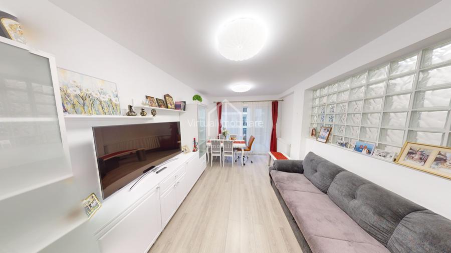 Apartament 3 camere, etaj 1,mobilat,utilat -Cartier Kogalniceanu - 4