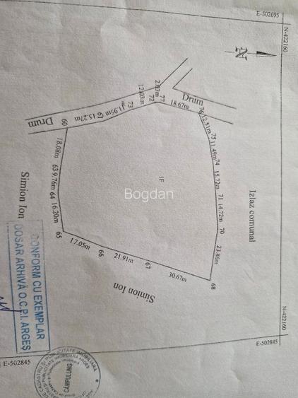 Teren Intravilan,direct pripietare 4300 m  - 6