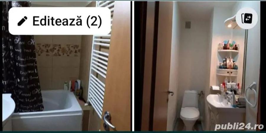 Decomandat cu 2 bai si 3 balcoane linga Piata Verde