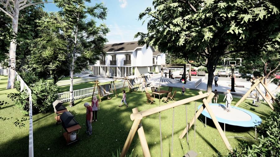 Ocazie! Case P+1+Pod. 4 cam. Util 100mp. Teren 200mp. Complex inchis - 27